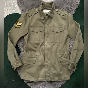 Zadig & Voltaire Kayak Butterfly Foil Jacket in Green